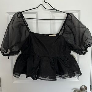 NWT Altar’d State Bubble Sleeve Top